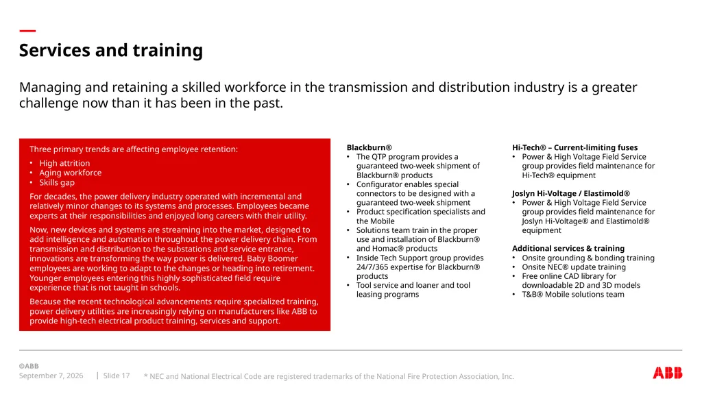 Industry brochure Utility Industry Installation - slide 17 of 20
