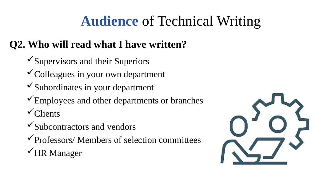 Technical and Business Writing TECHNICAL - slide 13 of 45
