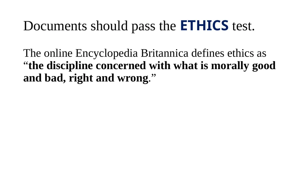 Technical and Business Writing TECHNICAL - slide 40 of 45