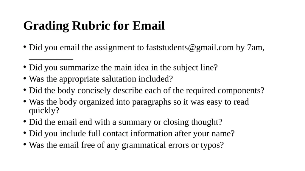 Technical and Business Writing TECHNICAL - slide 24 of 45