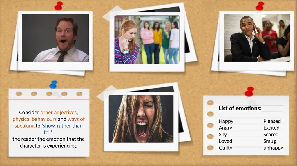 GCSE English Show me (don’t just tell me) GCSE - slide 4 of 21