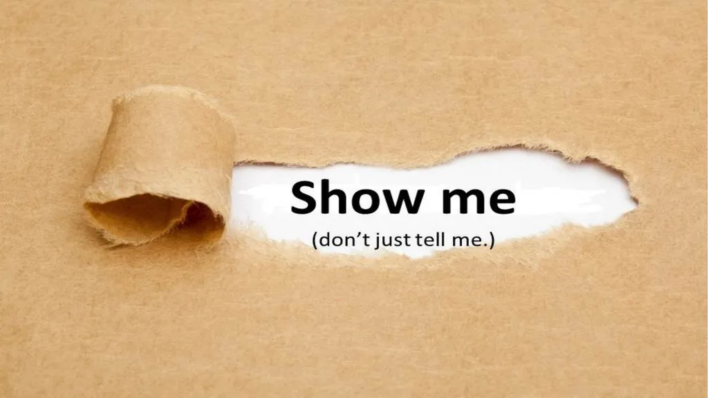 GCSE English Show me (don’t just tell me) GCSE - slide 2 of 21