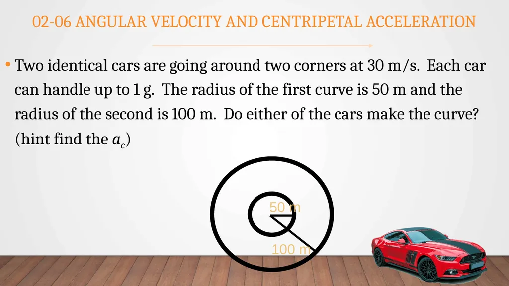 Forces and Uniform Circular Motion Physics Unit 2 - slide 73 of 106
