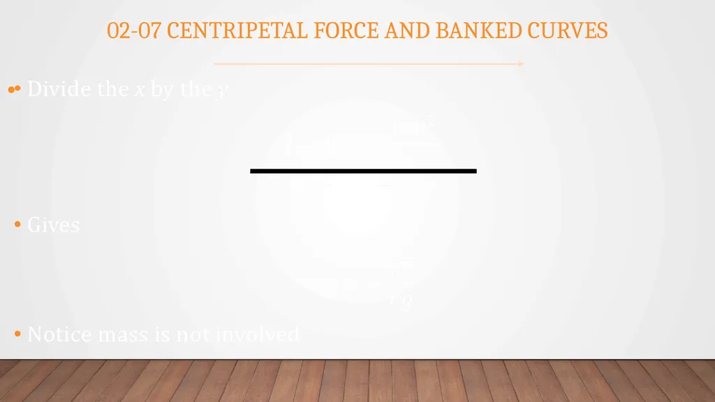 Forces and Uniform Circular Motion Physics Unit 2 - slide 83 of 106