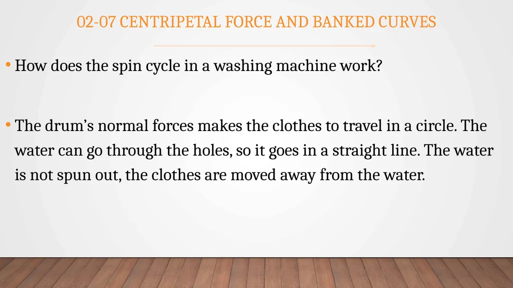 Forces and Uniform Circular Motion Physics Unit 2 - slide 86 of 106
