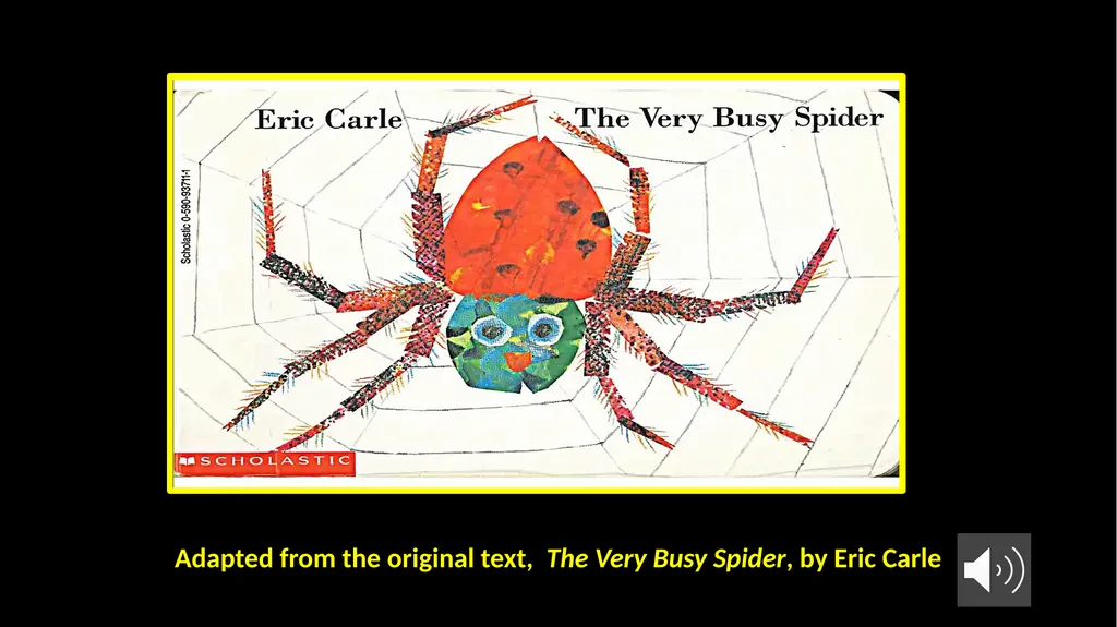 Adapted from the original text, The Very Busy - slide 1 of 14