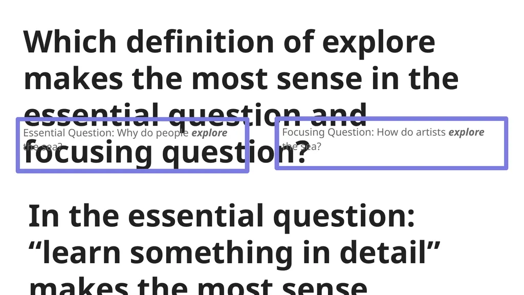 The Sea Module 1 Lessons 1-9 Why do people explore - slide 5 of 211