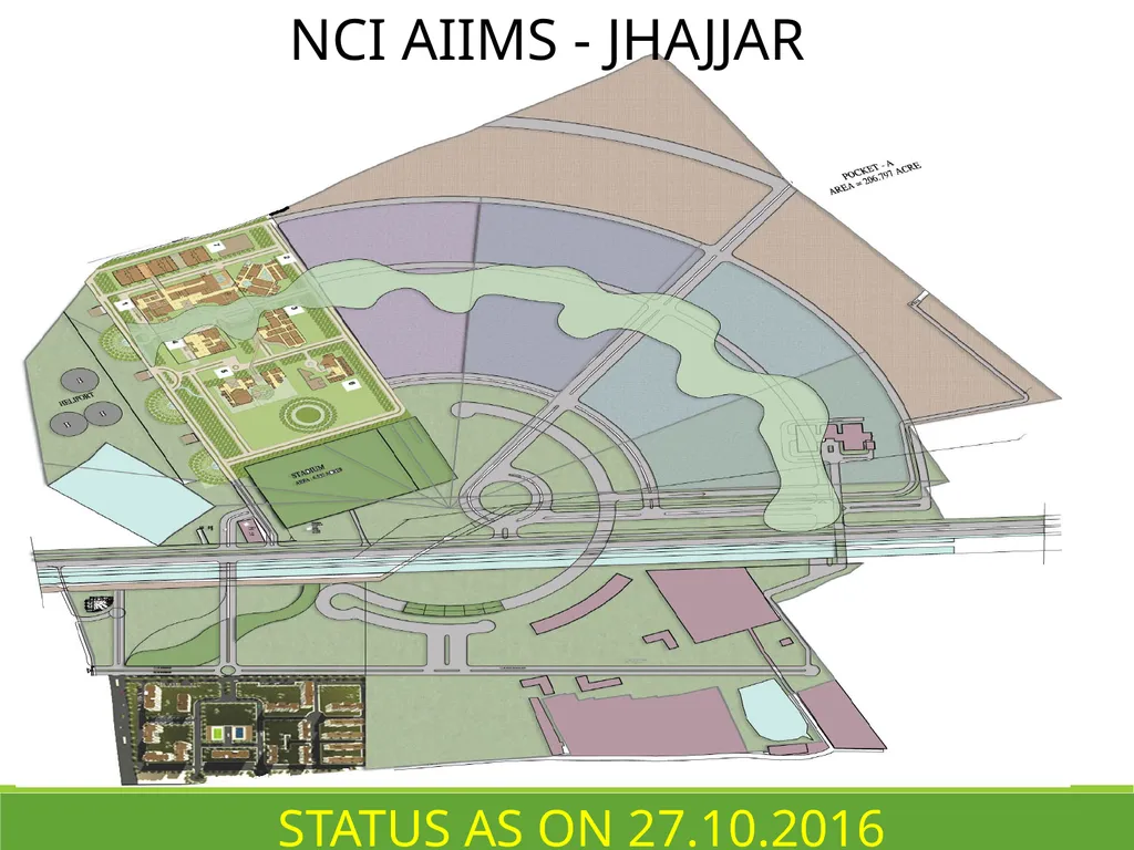 NCI AIIMS - JHAJJAR STATUS AS ON 27.10.2016 Scaled