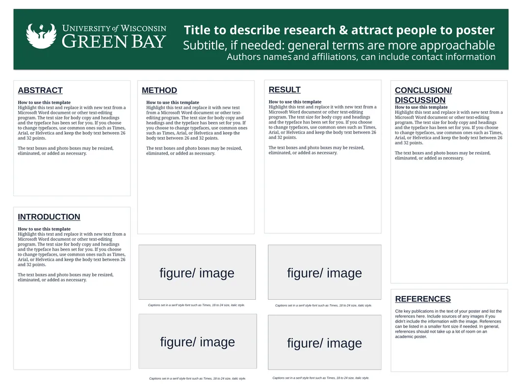TEMPLATE INSTRUCTIONS Please read all instructions - slide 2 of 3