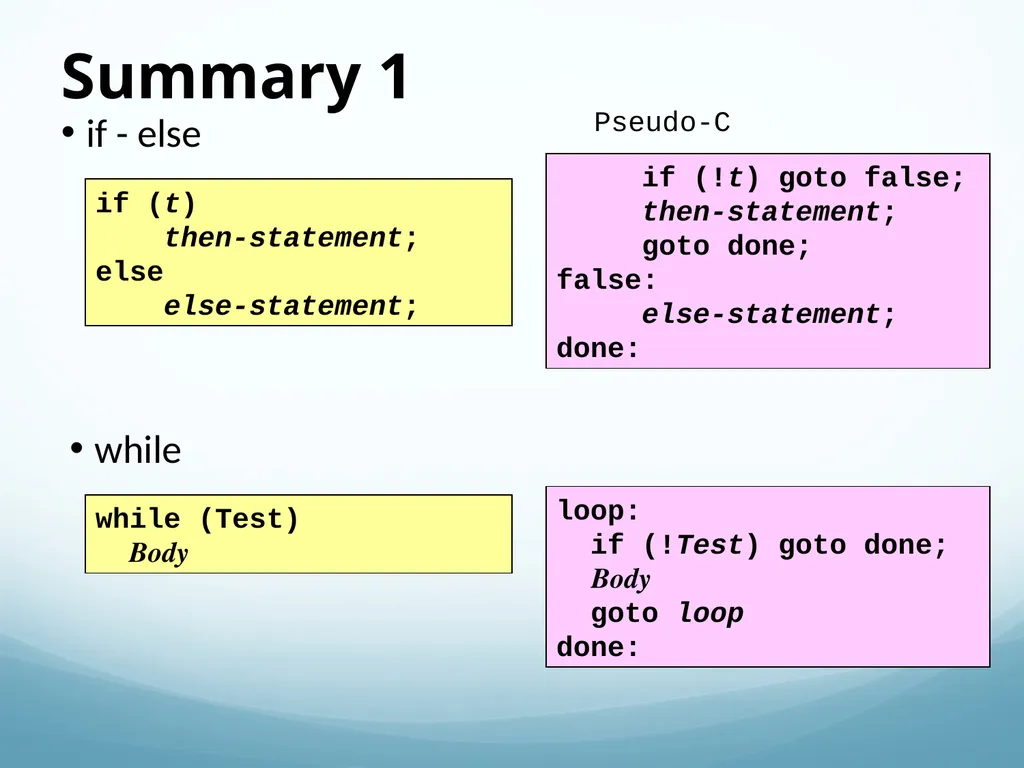 Programming Structures: Conditional/Repeat - slide 3 of 10