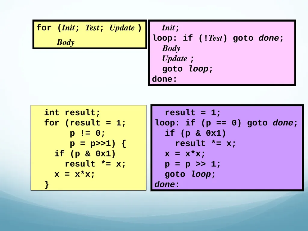 Programming Structures: Conditional/Repeat - slide 9 of 10