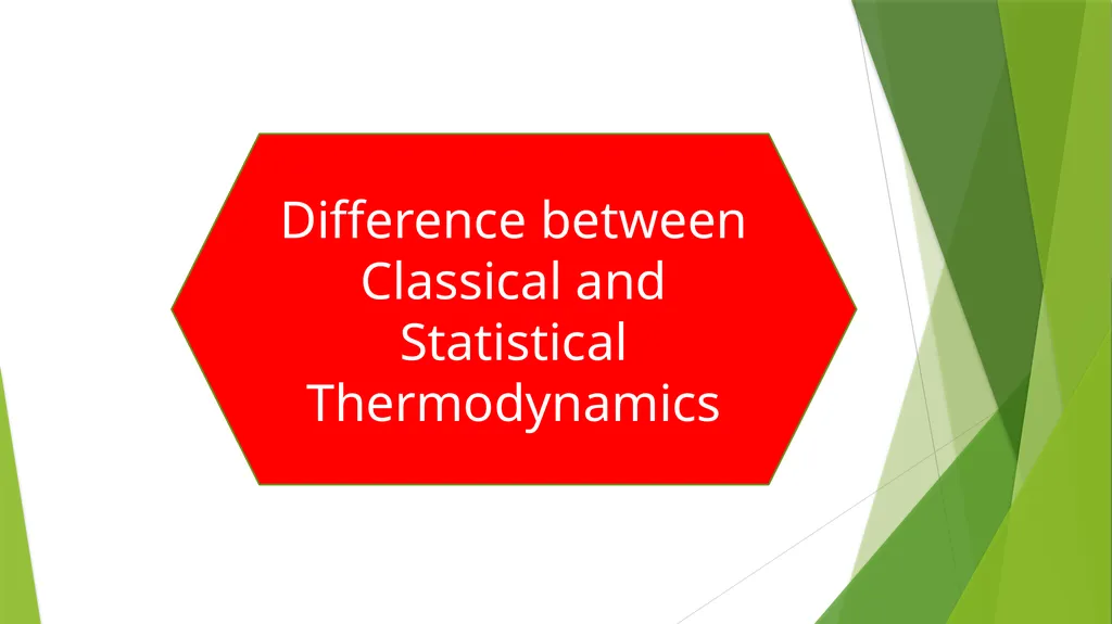 Statistical Thermodynamics Dr. Sayantani - slide 3 of 15
