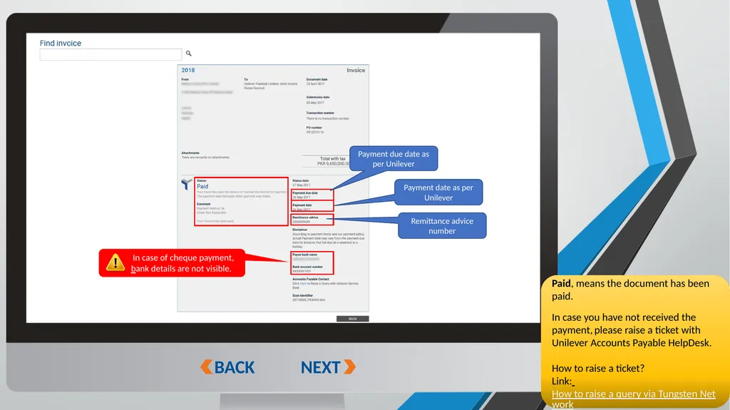 FOLLOW THESE STEPS How to CHECK your invoice/ - slide 10 of 16