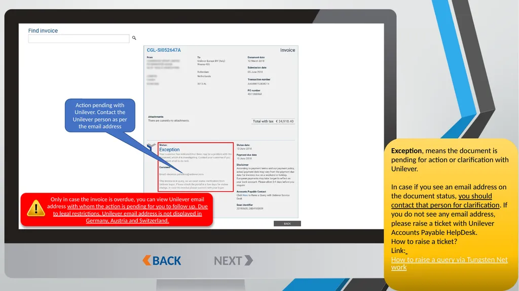 FOLLOW THESE STEPS How to CHECK your invoice/ - slide 12 of 16