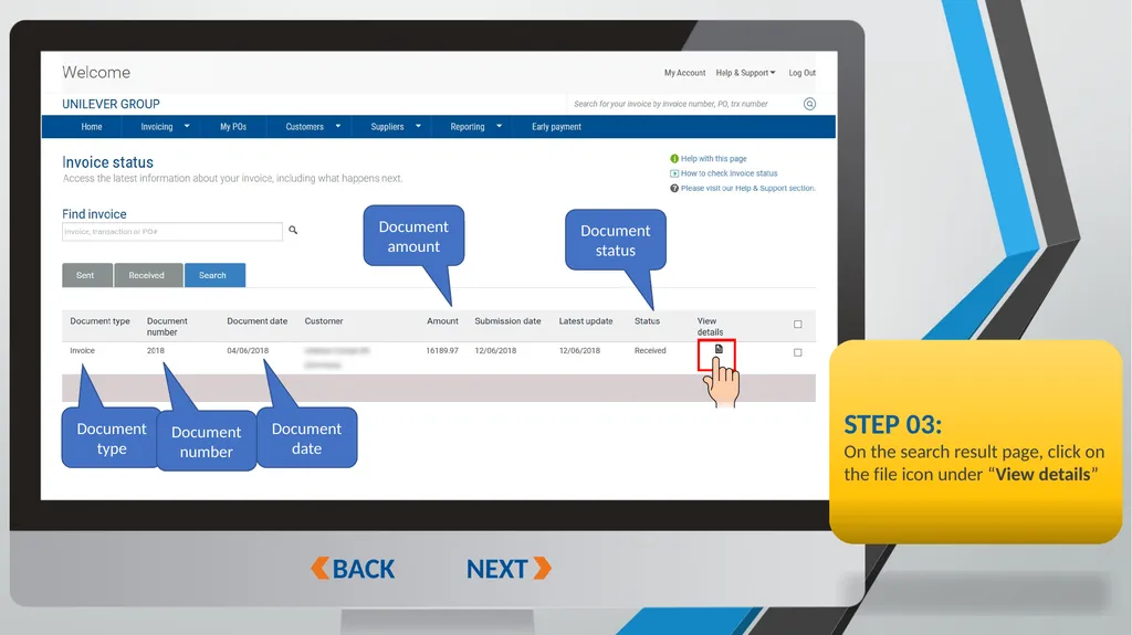FOLLOW THESE STEPS How to CHECK your invoice/ - slide 4 of 16