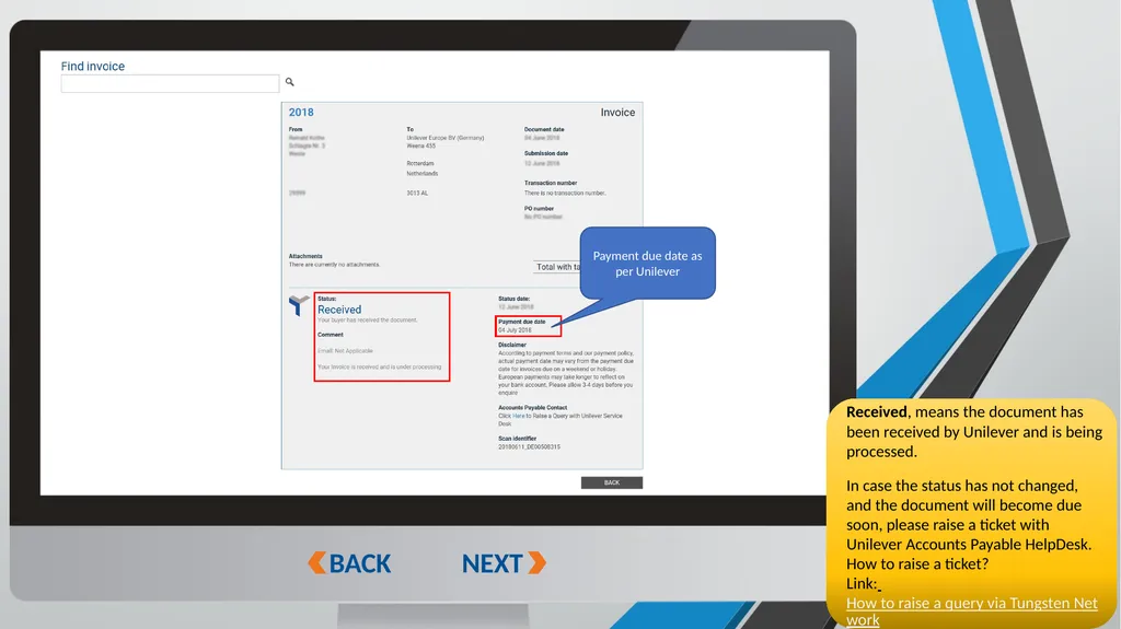 FOLLOW THESE STEPS How to CHECK your invoice/ - slide 8 of 16