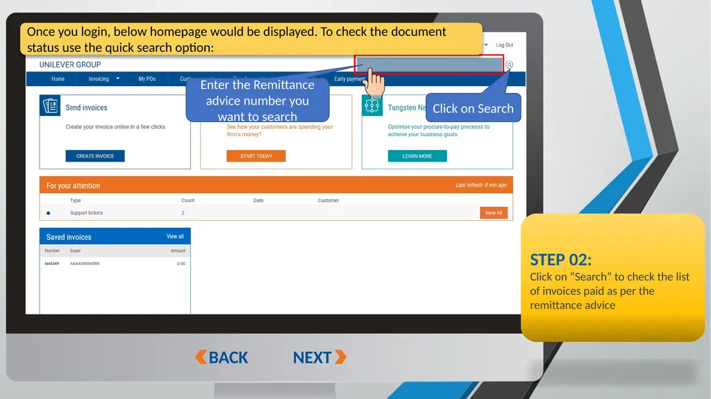 FOLLOW THESE STEPS How to CHECK your invoice/ - slide 14 of 16