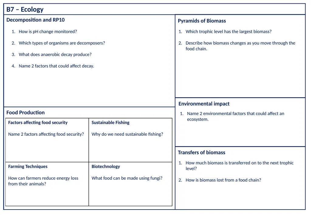 B7 – Ecology Competition Interspecific – different - slide 6 of 6