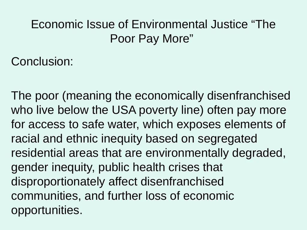 Global Water Modules Module 2: Water and Equity - slide 20 of 22
