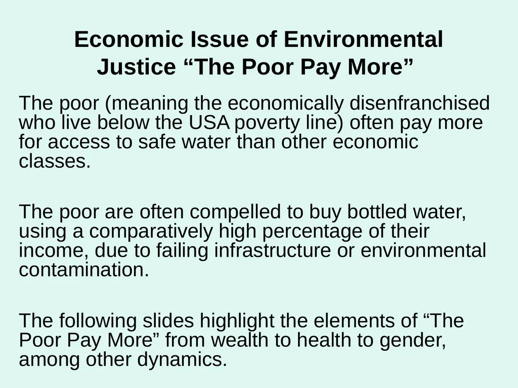 Global Water Modules Module 2: Water and Equity - slide 4 of 22
