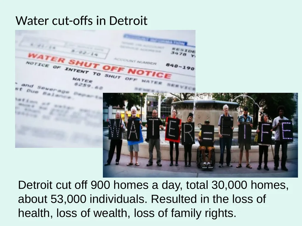 Global Water Modules Module 2: Water and Equity - slide 8 of 22