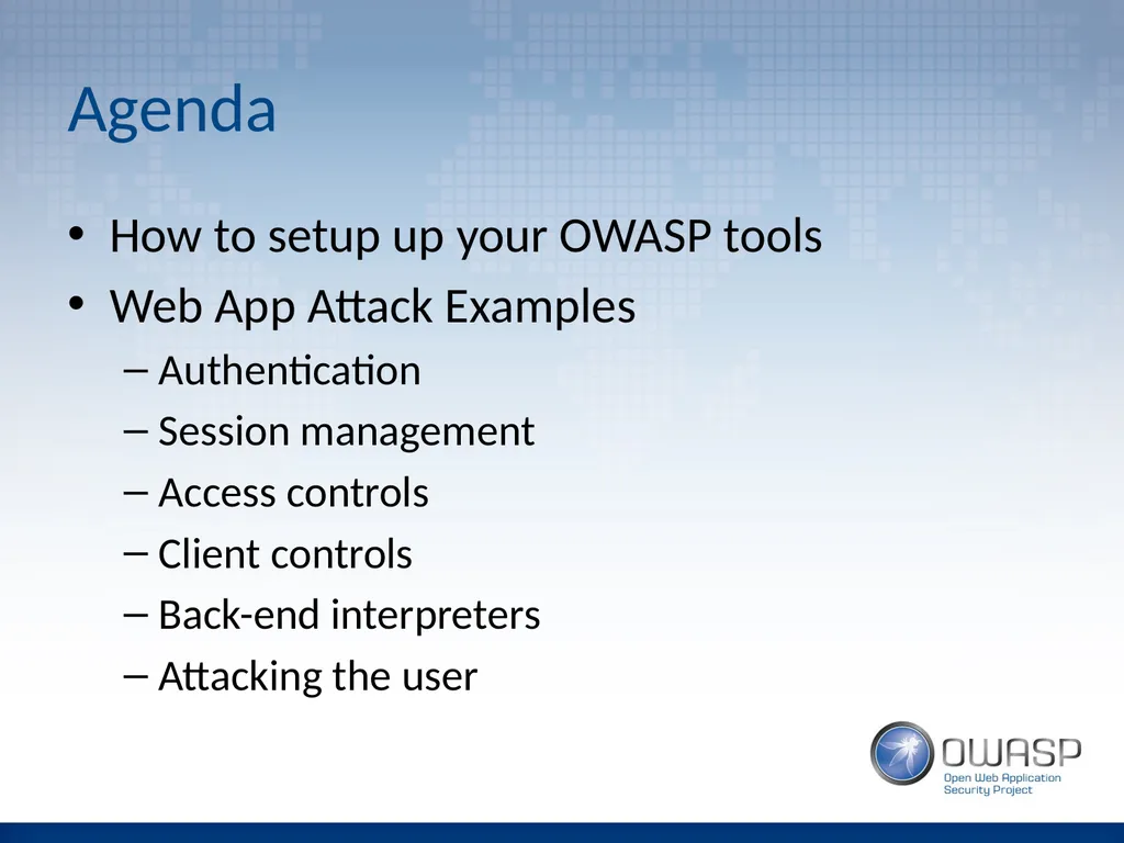 Introduction to Application Penetration Testing - slide 5 of 26