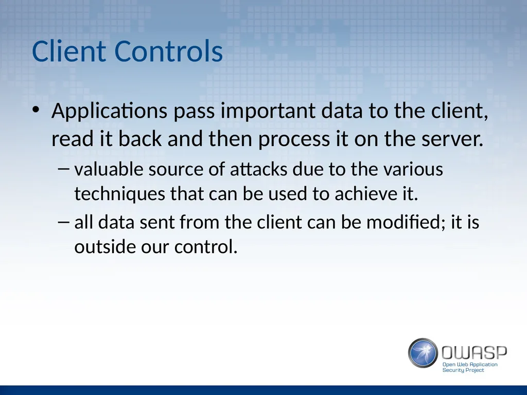 Introduction to Application Penetration Testing - slide 19 of 26