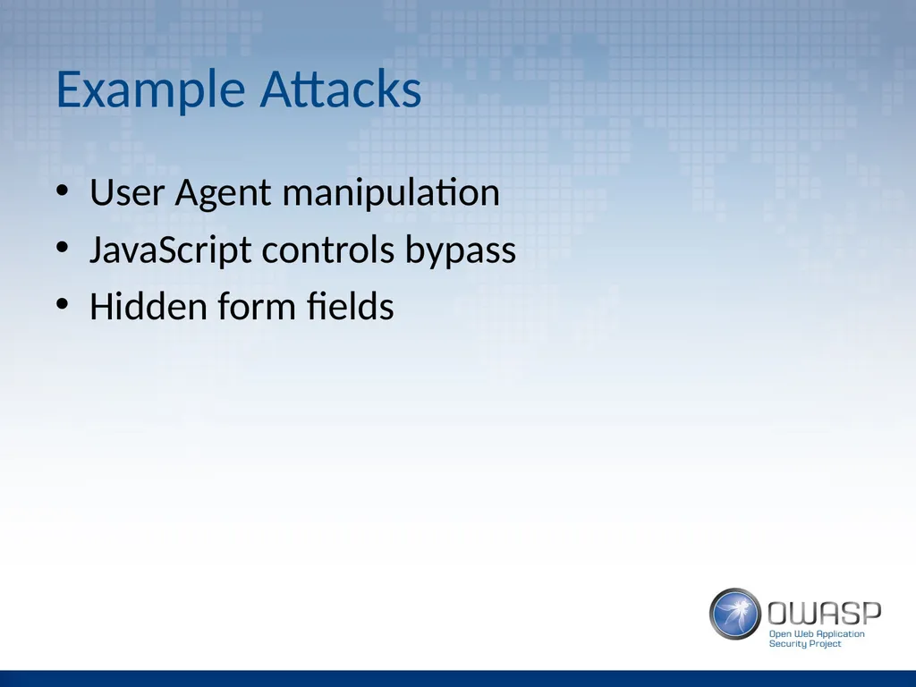Introduction to Application Penetration Testing - slide 20 of 26