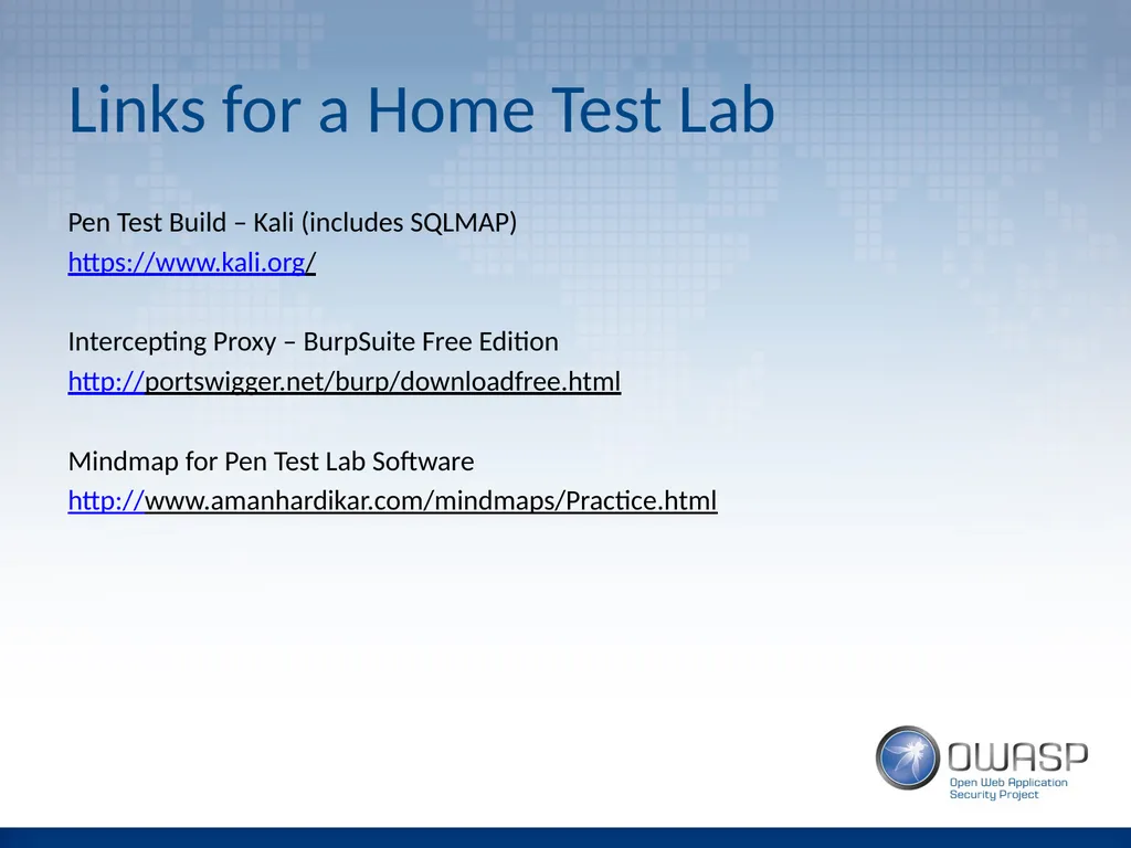Introduction to Application Penetration Testing - slide 26 of 26