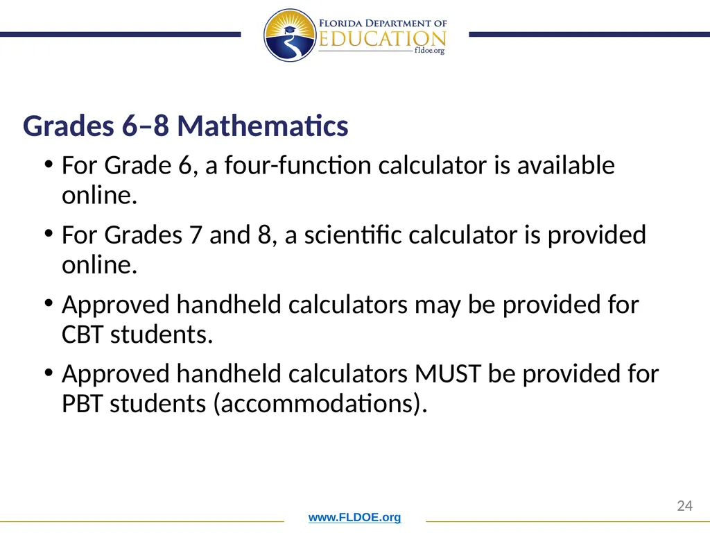 Orientation for New District Assessment - slide 24 of 34