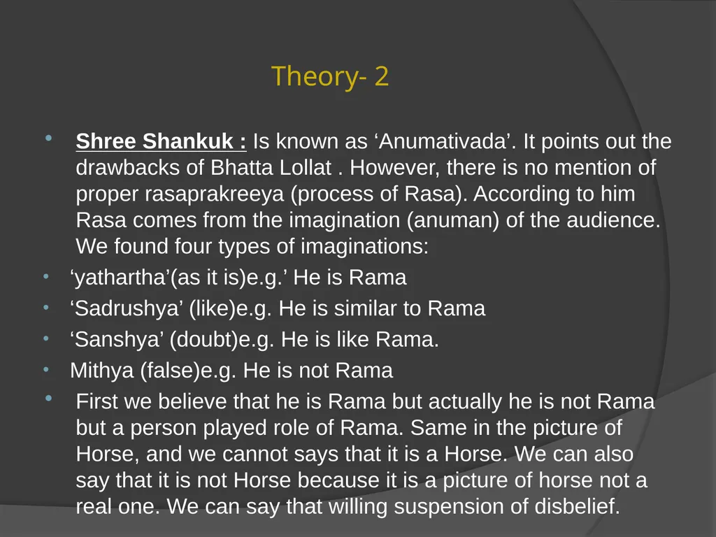 Types of Rasa Pradeep Trikha MLS University - slide 26 of 30