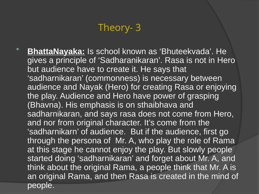 Types of Rasa Pradeep Trikha MLS University - slide 27 of 30