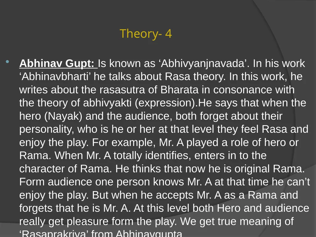 Types of Rasa Pradeep Trikha MLS University - slide 28 of 30