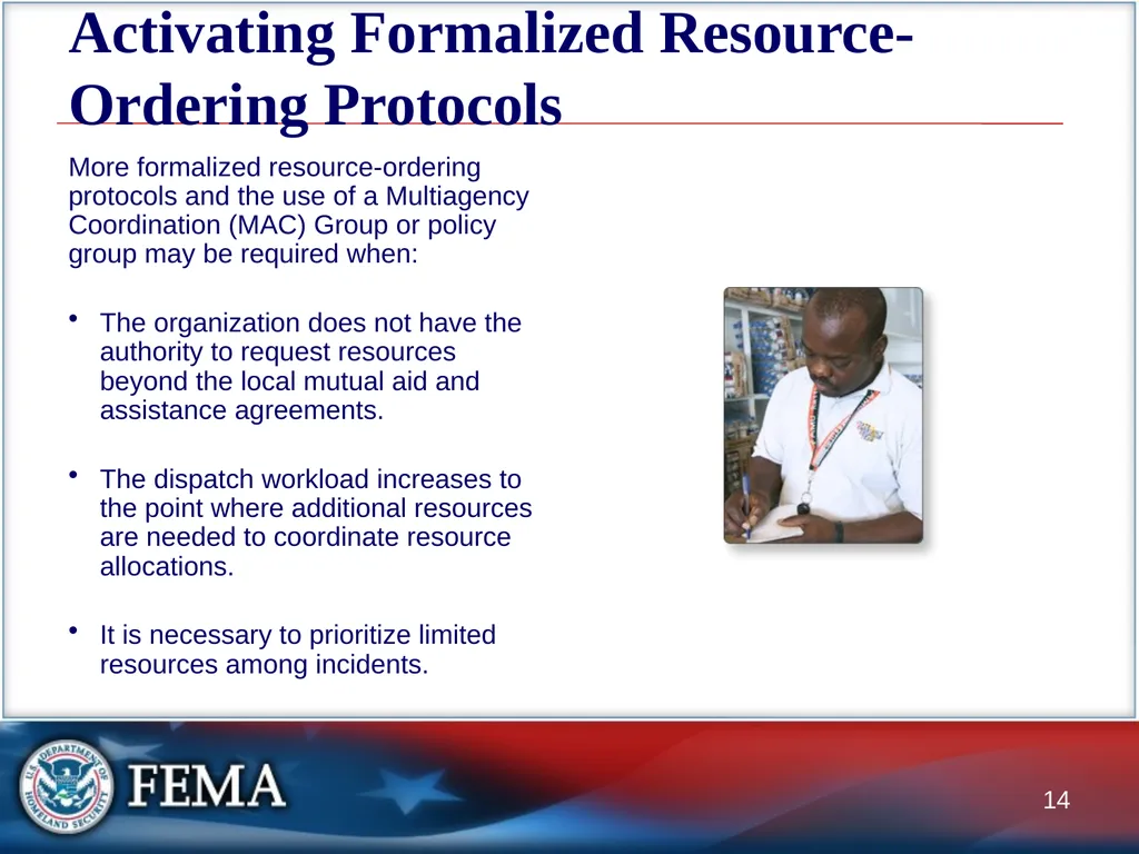 Managing Resources: Overview This graphic depicts - slide 14 of 55