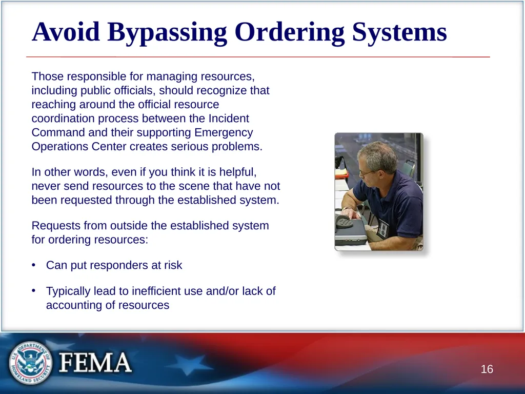 Managing Resources: Overview This graphic depicts - slide 16 of 55