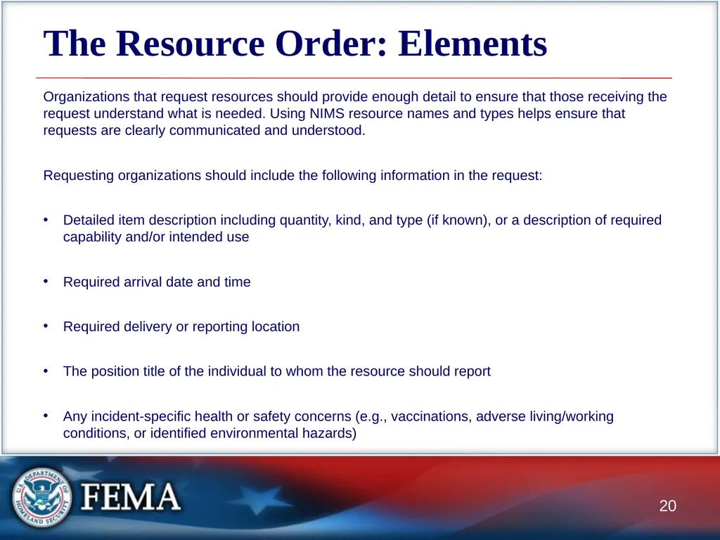 Managing Resources: Overview This graphic depicts - slide 20 of 55