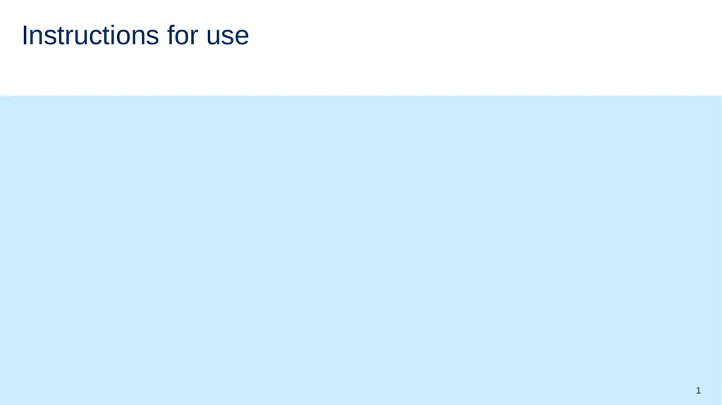 Instructions for use This resource is not a - slide 1 of 26