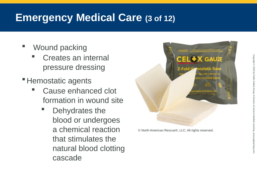 Bleeding CHAPTER 27: Focused Lecture National EMS - slide 25 of 34