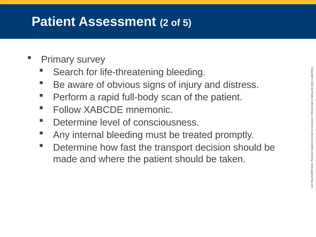 Bleeding CHAPTER 27: Focused Lecture National EMS - slide 19 of 34