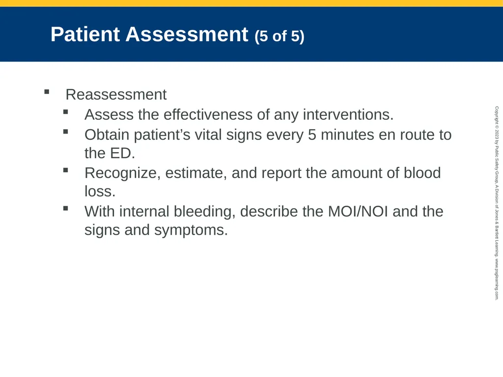 Bleeding CHAPTER 27: Focused Lecture National EMS - slide 22 of 34