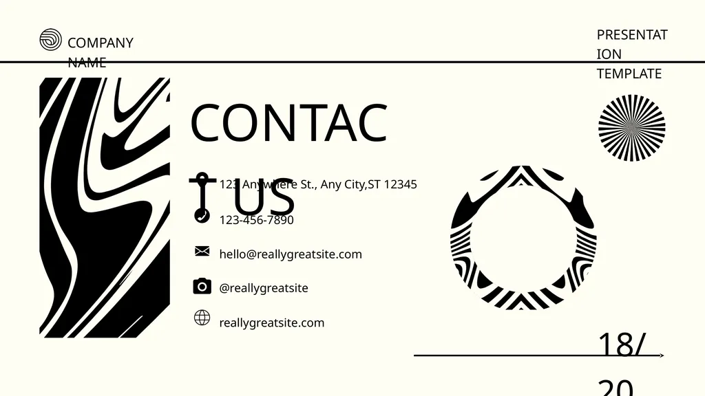 BUSINESS MARKET ANALYSIS PRESENTATION TEMPLATE - slide 18 of 20