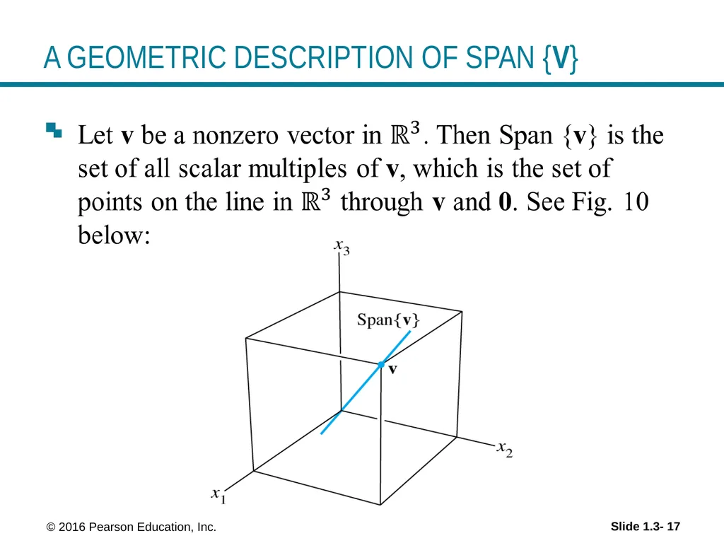 © 2016 Pearson Education, Inc. Linear Equations in - slide 17 of 18