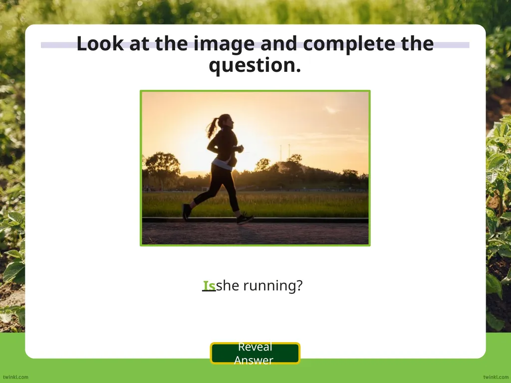 We use the auxiliary verb ‘do’ to make questions - slide 19 of 33