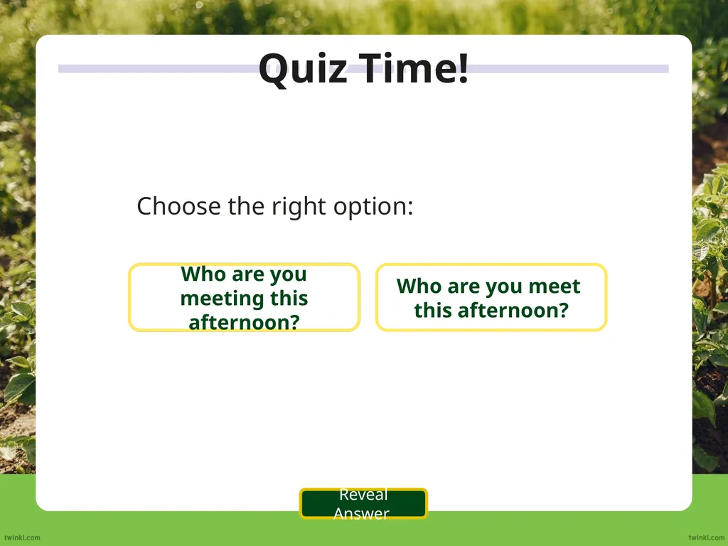We use the auxiliary verb ‘do’ to make questions - slide 15 of 33