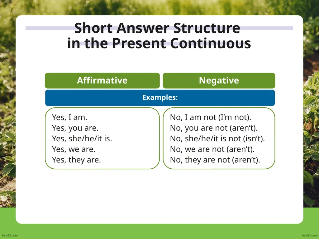 We use the auxiliary verb ‘do’ to make questions - slide 7 of 33