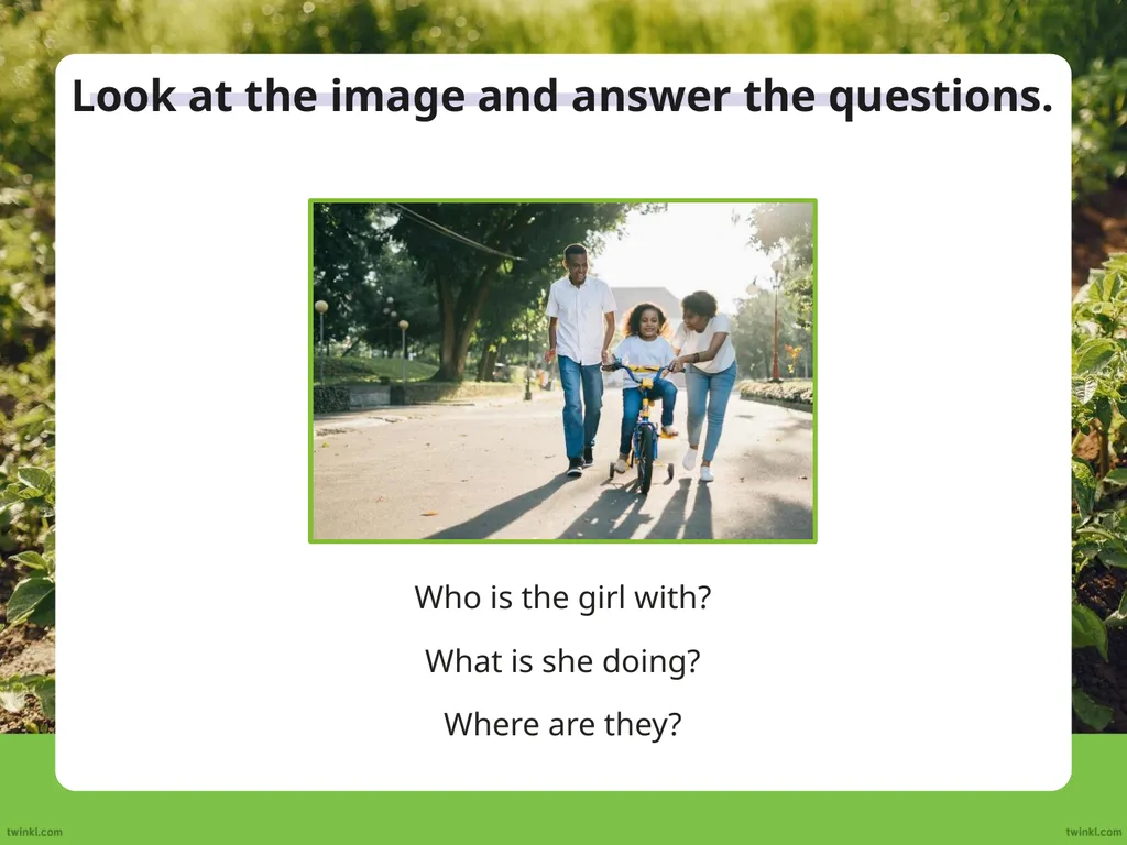We use the auxiliary verb ‘do’ to make questions - slide 29 of 33