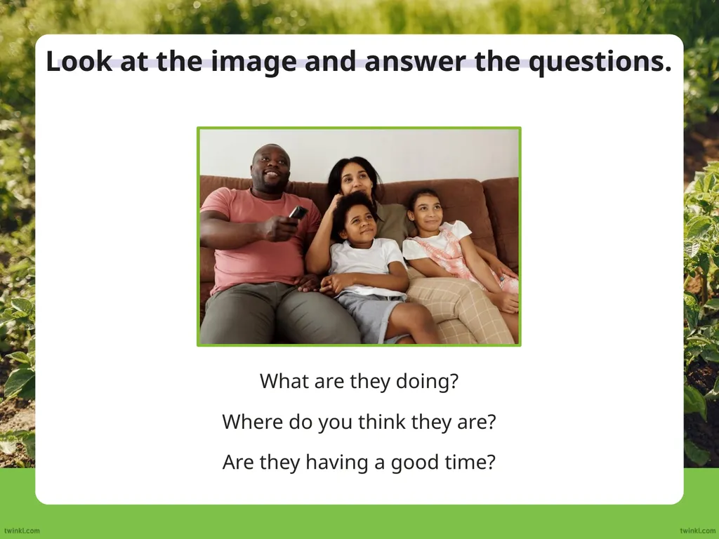 We use the auxiliary verb ‘do’ to make questions - slide 32 of 33