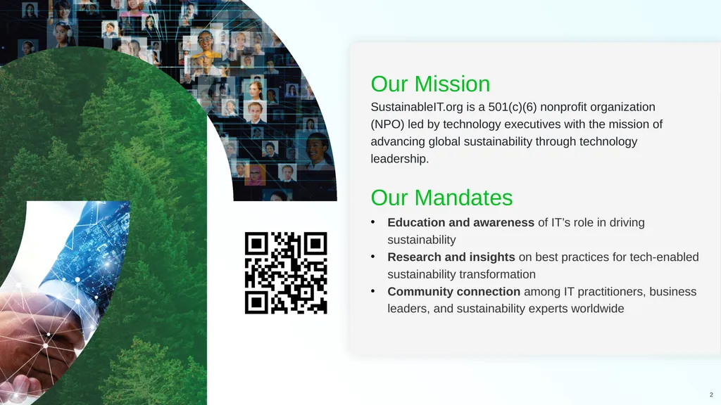 SUSTAINABLEIT.ORG Sustainable IT Playbook Assets: - slide 2 of 7