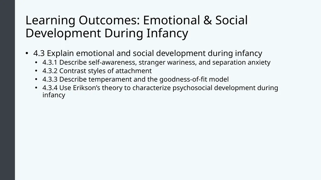 Lifespan Development Module 4; Infancy Module - slide 26 of 35