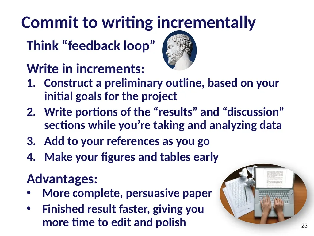 How to Get Started if You Hate to Write © - slide 24 of 26